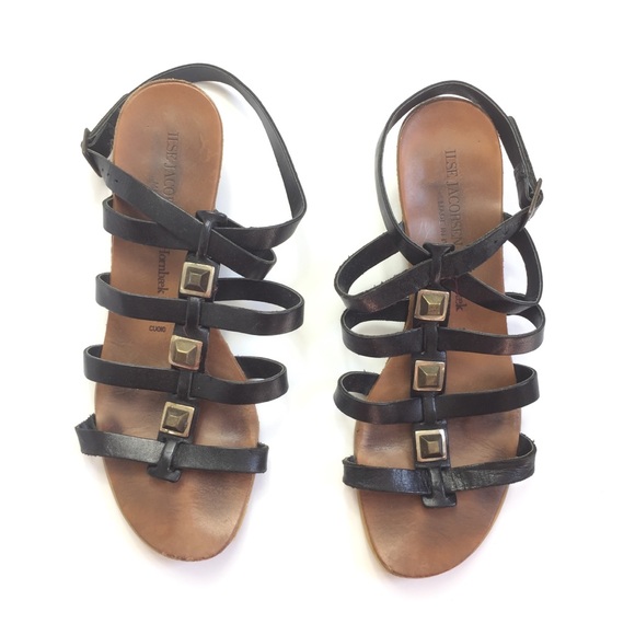 Ilse Jacobsen Shoes - Mini Wedge Gladiator Sandals